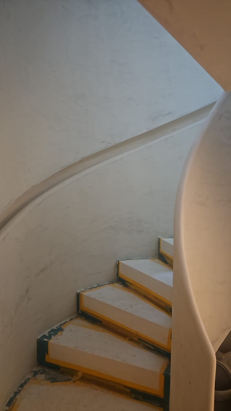Renovierung einer Wendeltreppe